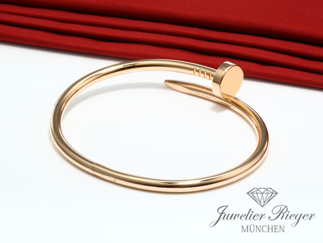 Bild 2 der Galerie: Cartier Armreif Juste un Clou Rosegold 750 Größe 17 2014 Gold Damen