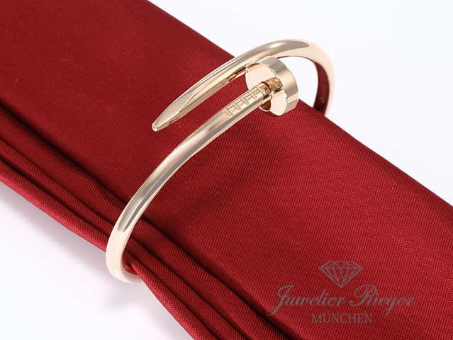Bild 4 der Galerie: Cartier Armreif Juste un Clou Rosegold 750 Größe 17 2014 Gold Damen