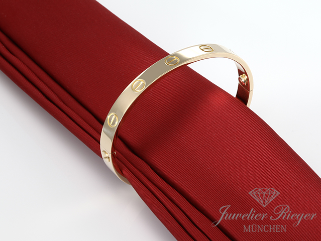 Bild 1 der Galerie: Cartier Armreif Love Gelbgold 750 Größe 20 Gold Damen Herren Armband