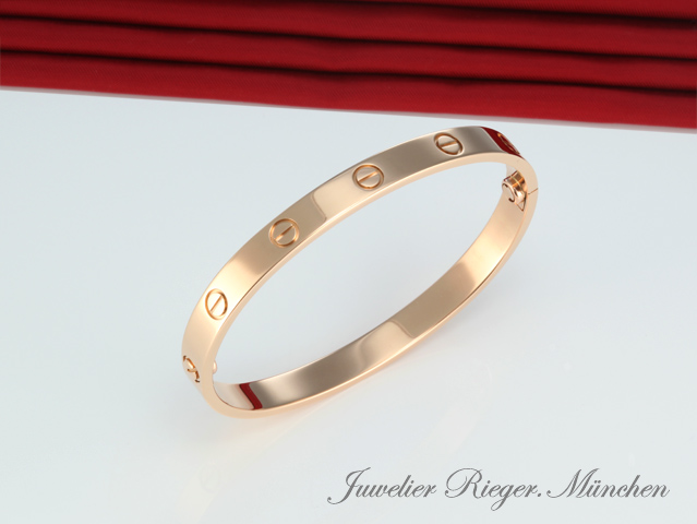 Bild 3 der Galerie: Cartier Armreif Love Rosegold 750 Größe 18 2019 Gold Damen Armband