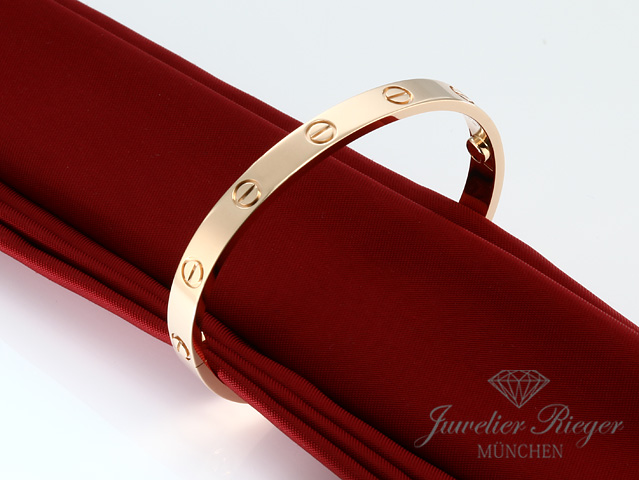 Bild 4 der Galerie: Cartier Armreif Love Rosegold 750 Größe 18 2019 Gold Damen Armband
