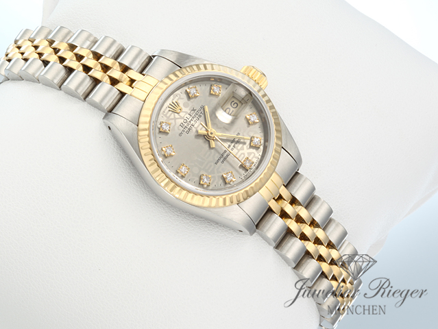 Bild 3 der Galerie: Rolex Lady Datejust Edelstahl Gelbgold 750 Diamanten Automatik Gold Stahl Damen