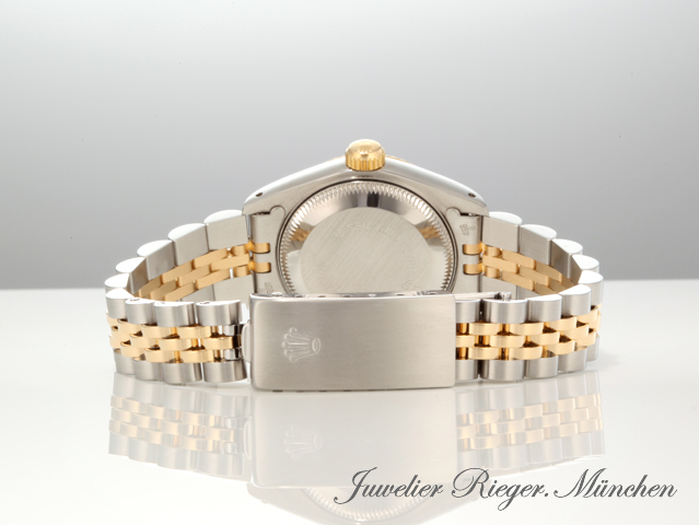 Bild 6 der Galerie: Rolex Lady Datejust Edelstahl Gelbgold 750 Diamanten Automatik Gold Stahl Damen