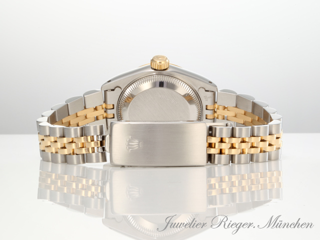 Bild 6 der Galerie: Rolex Lady Datejust Edelstahl Gelbgold 750 Automatik Gold Stahl Damen