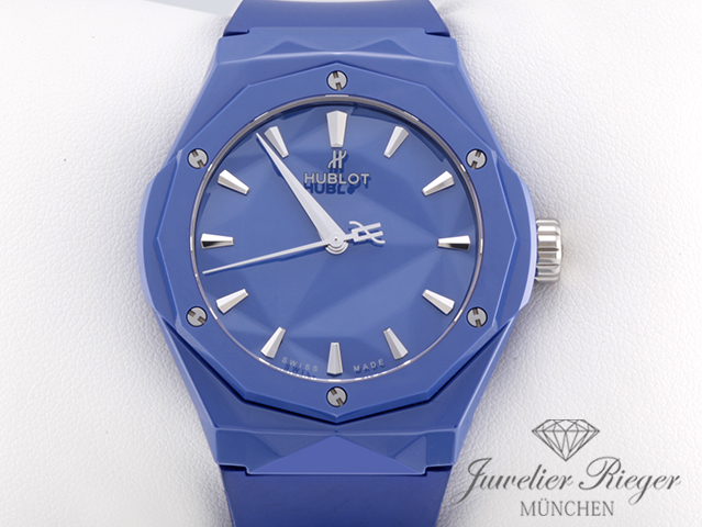 Hublot Classic Fusion Orlinski Blue 40 mm 2025 550.ES.5100.RX.ORL21 Keramik Automatik Hublot Classic Fusion Orlinski Blue 40 mm 2025 550.ES.5100.RX.ORL21 Keramik Automatik