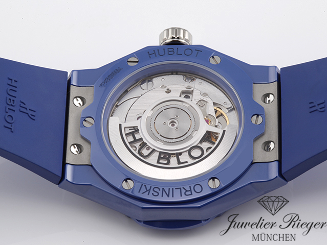 Bild 8 der Galerie: Hublot Classic Fusion Orlinski Blue 40 mm 2025 550.ES.5100.RX.ORL21 Keramik Automatik