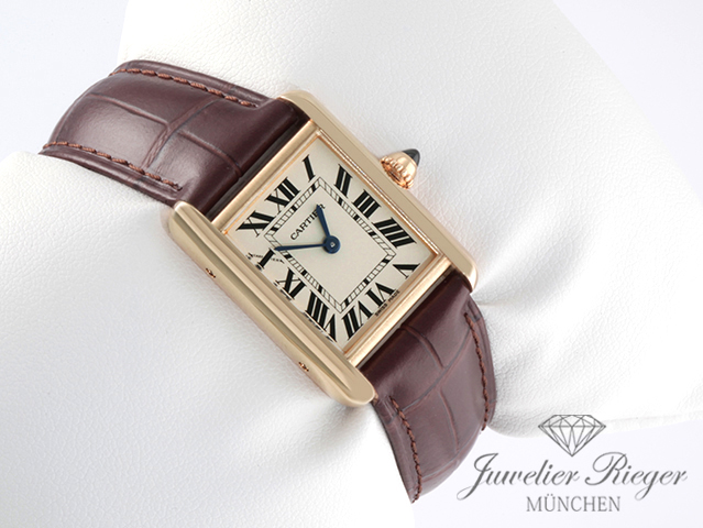 Bild 3 der Galerie: Cartier Tank Louis Kleines Modell Gelbgold 750 2013 W1529856 Gold Damen