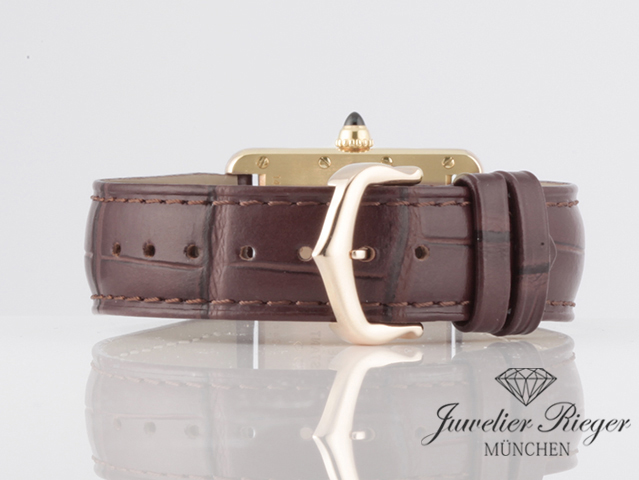 Bild 6 der Galerie: Cartier Tank Louis Kleines Modell Gelbgold 750 2013 W1529856 Gold Damen