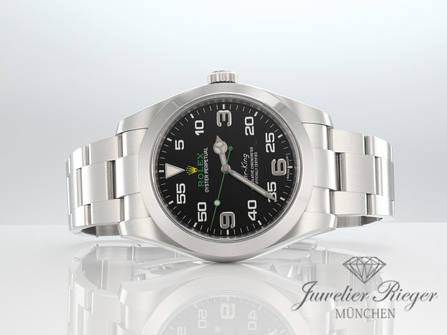 Bild 4 der Galerie: Rolex Air-King 40 mm 116900 2017 Edelstahl Automatik Stahl Airking