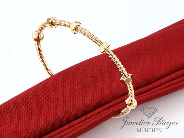 Bild 3 der Galerie: Cartier Armreif Ecrou Rosegold 750 Größe 18 2018 B6049518 Gold Armband