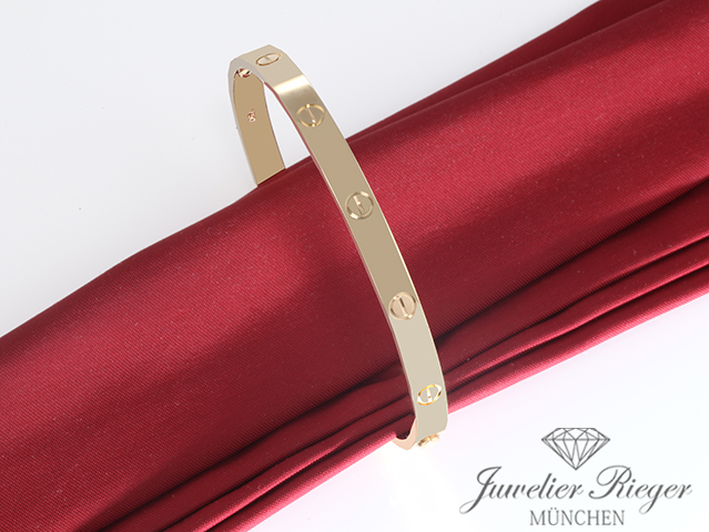 Bild 1 der Galerie: Cartier Armreif Love Gelbgold 750 Größe 18 2010 Gold Damen Herren Armband
