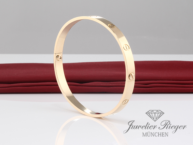 Bild 4 der Galerie: Cartier Armreif Love Gelbgold 750 Größe 18 2010 Gold Damen Herren Armband