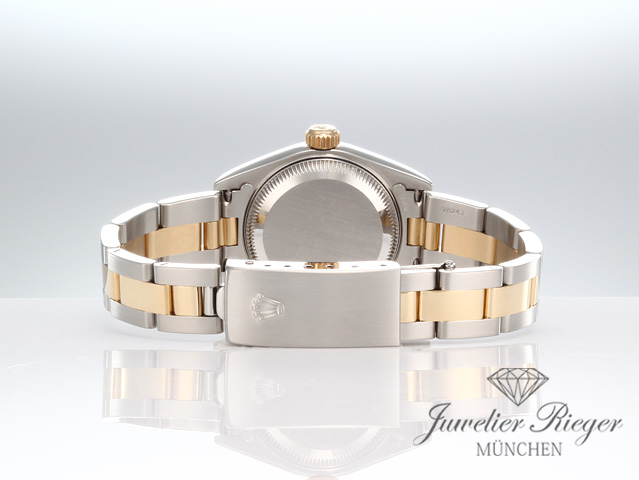 Bild 5 der Galerie: Rolex Lady Datejust 2001 LC100 Edelstahl Gelbgold 750 Diamanten Automatik Gold Stahl Damen