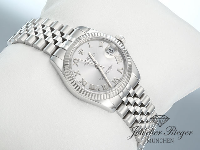 Bild 3 der Galerie: Rolex Medium Datejust 31 mm 178274 Stahl Weissgold 750 Automatik Gold