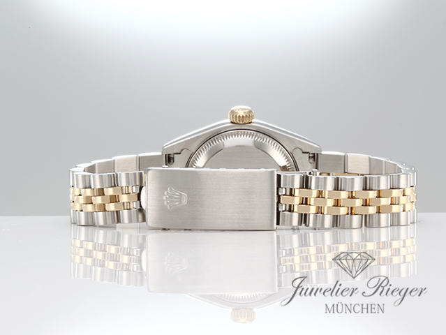 Bild 6 der Galerie: Rolex Lady Datejust Edelstahl Gelbgold 750 Diamanten Automatik Gold
