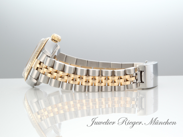 Bild 5 der Galerie: Rolex Lady Datejust Edelstahl Gelbgold 750 Diamanten Automatik Gold
