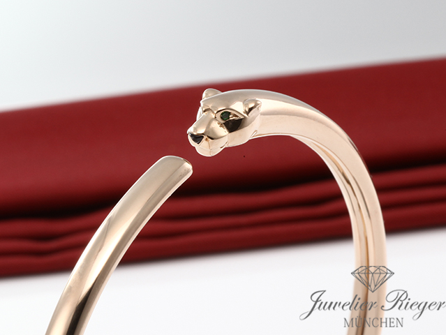 Bild 3 der Galerie: Cartier Armreif Panthere de Cartier Rosegold 750 Gr 15 2023 Gold kleines Modell