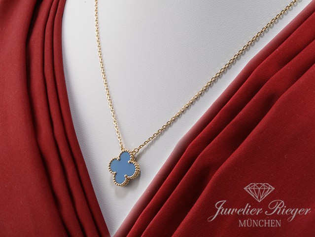 Bild 2 der Galerie: Van Cleef & Arpels Collier Vintage Alhambra Gelbgold 750 Achat 2024 VCARP9SY00