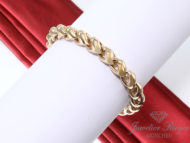 Bild 1 der Galerie: Wundervolles Cartier Armband Gelbgold 750 Länge 18,5 cm Gold Damen