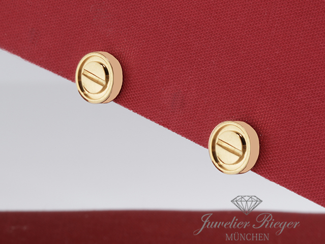 Bild 1 der Galerie: Cartier Ohrstecker Love Gelbgold 750 2022 B8301255 Gold