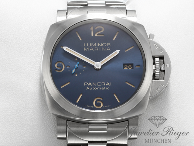 Bild 1 der Galerie: Panerai Luminor Marina 1950 44 mm PAM01058 2019 Edelstahl Automatik Stahl