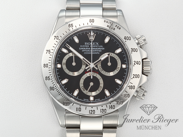 Bild 1 der Galerie: Rolex Daytona 116520 Edelstahl 2006 Chronograph Automatik Stahl Chrono