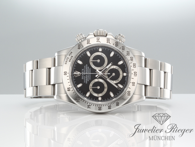 Bild 4 der Galerie: Rolex Daytona 116520 Edelstahl 2006 Chronograph Automatik Stahl Chrono