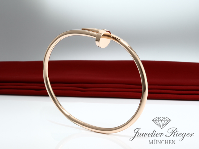 Bild 4 der Galerie: Cartier Armreif Juste un Clou Rosegold 750 Größe 20 2015 Gold Damen