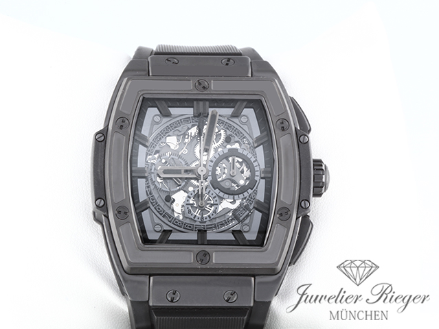 Bild 1 der Galerie: Hublot Spirit of Big Bang All Black 2015 Chronograph 601.CI.0110.RX Keramik Limited Edition Herren