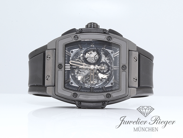 Bild 4 der Galerie: Hublot Spirit of Big Bang All Black 2015 Chronograph 601.CI.0110.RX Keramik Limited Edition Herren