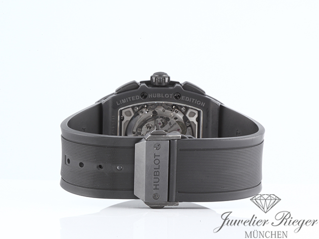 Bild 6 der Galerie: Hublot Spirit of Big Bang All Black 2015 Chronograph 601.CI.0110.RX Keramik Limited Edition Herren