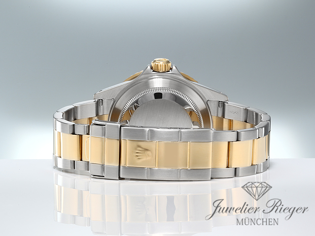 Bild 6 der Galerie: Rolex Submariner Date 16613 1999/2000 Stahl Gelbgold 750 Automatik Gold