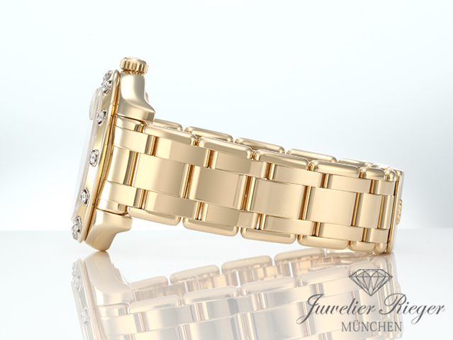 Bild 5 der Galerie: Rolex Pearlmaster 34 81318 2011 Gelbgold 750 Diamanten Perlmutt Automatik Gold