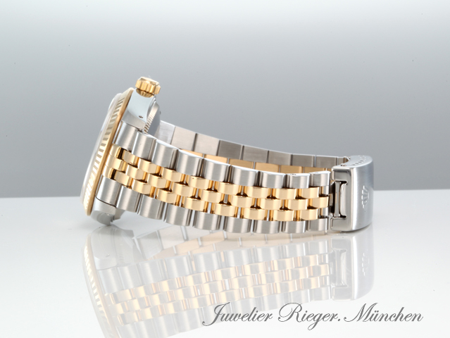 Bild 5 der Galerie: Rolex Medium Datejust Stahl Gelbgold 750 Diamanten Automatik Gold Stahl Damen