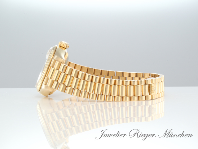 Bild 5 der Galerie: Rolex Lady Datejust Gelbgold 750 Diamanten Automatik Gold Damen
