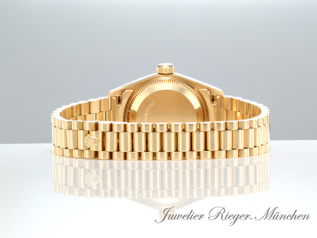 Bild 6 der Galerie: Rolex Lady Datejust Gelbgold 750 Diamanten Automatik Gold Damen