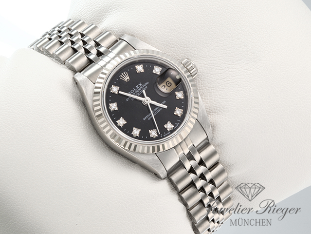 Bild 3 der Galerie: Rolex Lady Datejust Stahl Weissgold 750 Diamanten Automatik Gold Damen