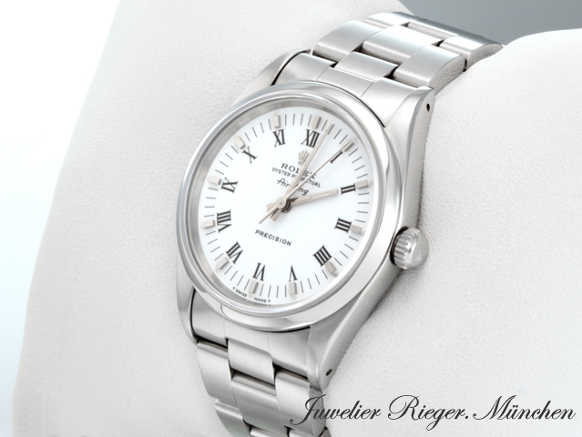Bild 2 der Galerie: Rolex Airking 34 mm Edelstahl Automatik 14000 Medium Stahl Damen Herren