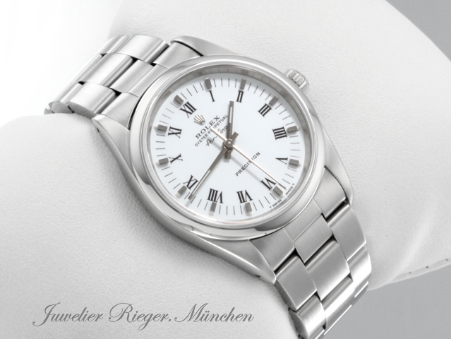 Bild 3 der Galerie: Rolex Airking 34 mm Edelstahl Automatik 14000 Medium Stahl Damen Herren