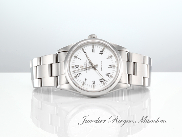 Bild 4 der Galerie: Rolex Airking 34 mm Edelstahl Automatik 14000 Medium Stahl Damen Herren