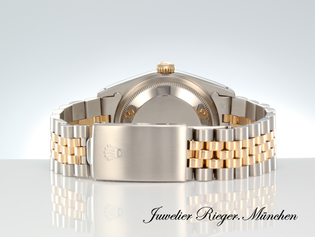 Bild 6 der Galerie: Rolex Datejust 36 mm 16233 1993/94 Edelstahl Gelbgold 750 Automatik Gold