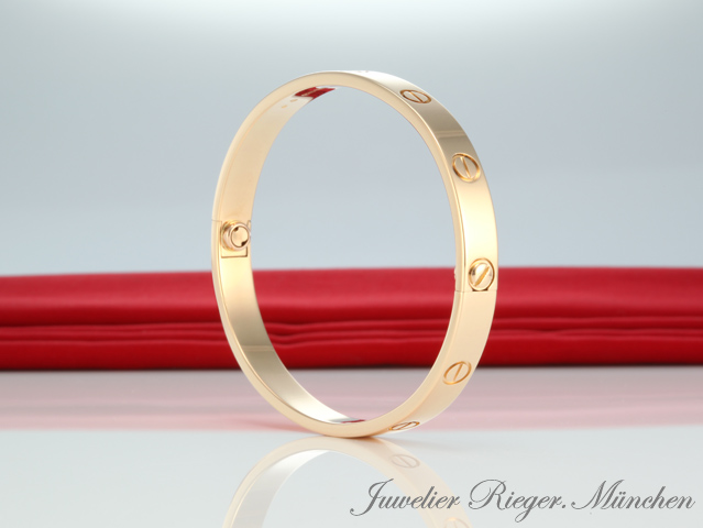 Bild 3 der Galerie: Cartier Armreif Love Roségold 750 Größe 20 2023 Gold Herren Damen Armband