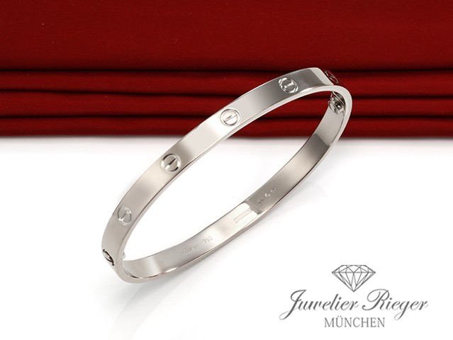 Bild 1 der Galerie: Cartier Armreif Love Weissgold 750 Größe 17 2018 Gold Damen Armband