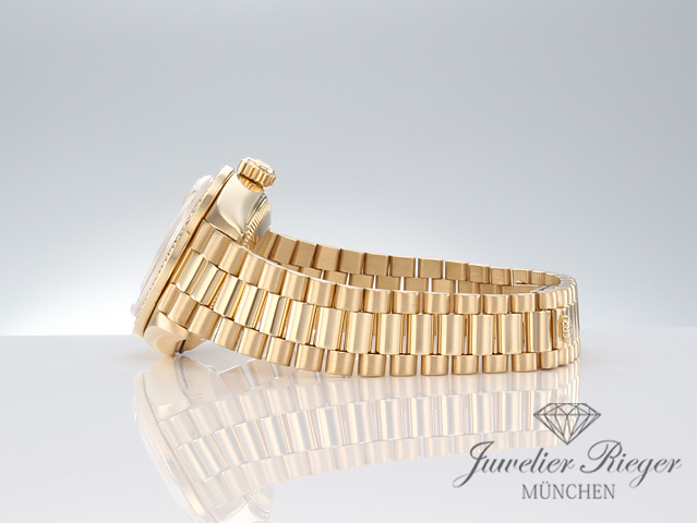 Bild 5 der Galerie: Rolex Lady Datejust Gelbgold 750 Diamanten Brillanten Automatik Gold Damen