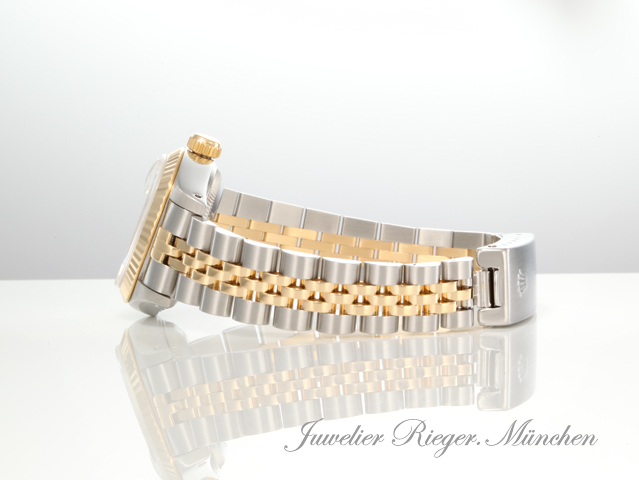 Bild 5 der Galerie: Rolex Lady Datejust Edelstahl Gelbgold 750 Diamanten Automatik Gold Stahl Damen