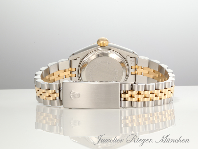 Bild 6 der Galerie: Rolex Lady Datejust Edelstahl Gelbgold 750 Diamanten Automatik Gold Stahl Damen